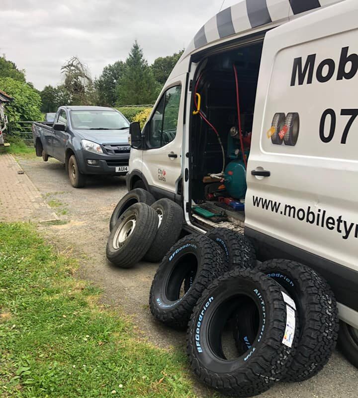 Tyres in Essex mobile tyre fitting rayleigh